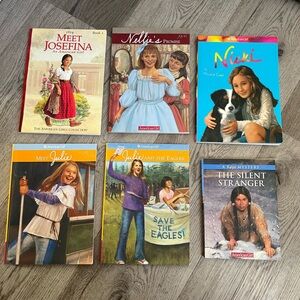 American Girl Book Set with Colorful Covers